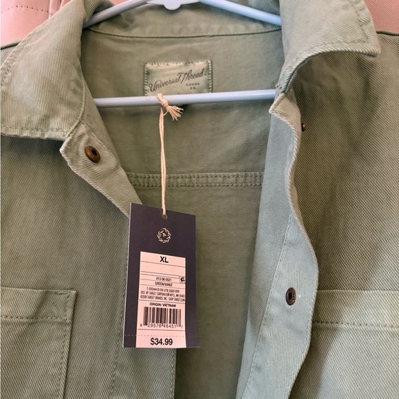 Universal Thread Olive Utility Jacket - Picture 2 of 2
